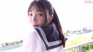 【シーン動画】木村めいセーラー服風パンチラ告知